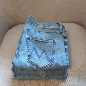 BUNDLE of MOTHER MidRise Dazzler Jeans 28 & 29